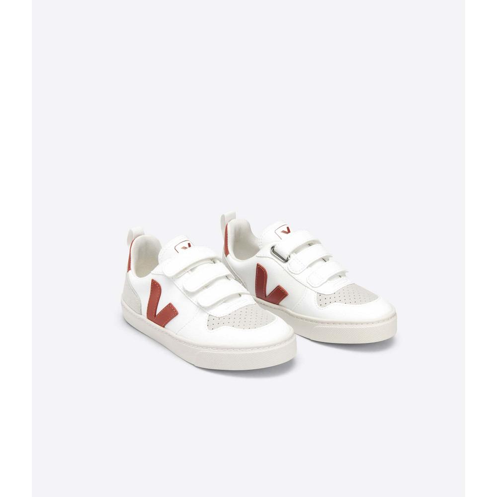 Veja V-10 CWL Joggesko Barn White/Coffee | NO 856GSO